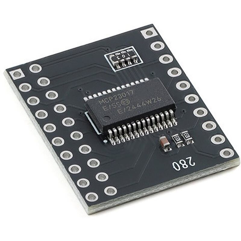 10PCS MCP23017/23S17 Serial Interface Module IIC I2C SPI Bidirectional ...