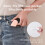 LED Clip- Reading Light - Adjustable, Portable & USB Rechargeable Book Light for Night Reading, Study, Bedside Black 7