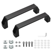 Uchwyt Aluminiowy 4040, Rozstaw Otworów 180 mm, Odpowiedni do Profili Aluminiowych Zgodnych Ze Standardami Europejskimi Serii 40.