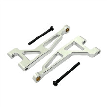 RC Car Upgrade Rear Upper Control Arm Kit for MJX 1/16 16213 16218 16207 M162 RC Car Upgrade Accessories Silver