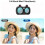 For   Ultra Magnetic Cat Ear Lens UV Filter Light Black Mist Cinematic Vlog Camera Filter 2