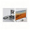 Blueendless 2.5 Inch Hard Drive Case  Type-C Hard Drive Enclosure Case for Laptop PC External HD Case Thickened Version 7