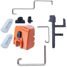 Replacement Air Filter Cover Kit for Chainsaws with Locking Knob and Choke Lever for MS210 MS230 MS250 023 025