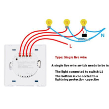 Zigbee 3.0 Draadloze Knop, Slimme Huis Scèneschakelaar, Draadloze Afstandsbediening voor Slimme Apparaten