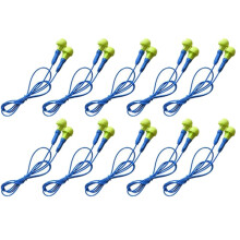 10 Pcs Noise Cancelling Earplugs with Cord - Soft Silicone Reusable Sound Blocking Ear Plugs 318-1005,for Work