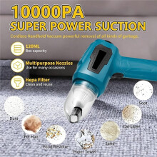 Portable Car Vacuum Cleaner Cordless Handheld Duster Electric Air Blower for 18V BL1850B,BL1840B,BL1830B,BL1430B