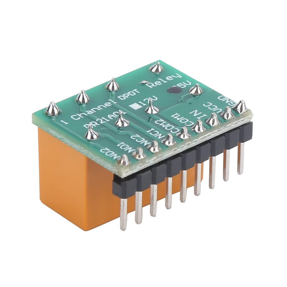 Relay Module To Raspi 5 Pack 1 Channel 12V DPDT Relay Module, Relay for PCB Board for ...