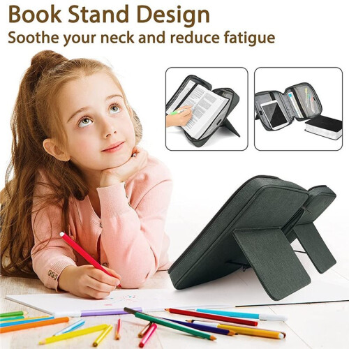 Copertine Portatili per Bibbia, Organizer per Libri, Custodia per e-Reader e Tablet, Ideale per Viaggi e Studio 1