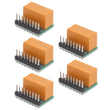 5er-Pack -1-Kanal-12V--DPDT-Relaismodul, Relais für Schalterplatine für und für Raspberry Pi