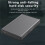 Blueendless 2.5 Inch Hard Drive Case  Type-C Hard Drive Enclosure Case for Laptop PC External HD Case Thickened Version 4