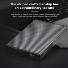 Blueendless 2,5 Inch Harde Schijfbehuizing Type-C Harde Schijfbehuizing voor Laptop Pc Externe Harde Schijfbehuizing Verdikte Versie