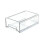 Pull-Out Storage Box Transparent Desktop Organizer for Stationery and Face Masks Multi-Functional Home Large 1