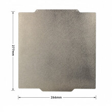 Para Flashforge Creator 5 Creator 5 PRO Placa de Construção Dupla Face Texturizada em Aço Mola PEI, 2 Unidades