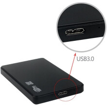 2,5-Inch Naar USB 3.0 Harde Schijfbehuizing met 5 Gbps Snelheid. Externe Harde Schijfbehuizing voor 2,5-Inch SSD'S.
