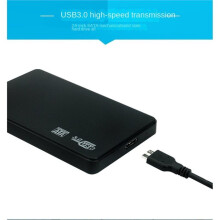 2.5-Inch to USB 3.0 Hard Drive Enclosure 5Gbps Speed External Hard Drive Enclosure for 2.5 Inch SSD