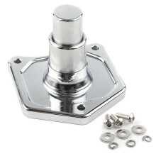 Motorcycle Push Button Solenoid Cover Engine for 1991-2017 Softail Dyna Sposter Twin Model