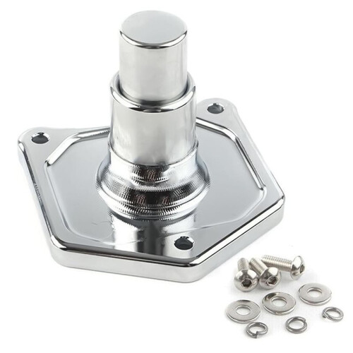 Motorcycle Push Button Solenoid Cover  Engine  for  1991-2017 Softail Dyna Sposter  Twin Model