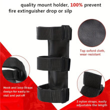 2pcs Roll Bar Fire Extinguisher Holder - Adjustable Mount Strap Car Accessories Fixed Belt
