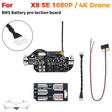 Placa de Circuito de Proteção de Bateria BMS com Cabos de Conexão - Peça de Reposição para Drones Aéreos para Fimi 4K e 1080P