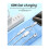 Type C Headphone Adapter Cable 2 in 1 Supporting 60W Fast Charging and HiFi Audio 1