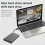 Blueendless 2.5 Inch Hard Drive Case  Type-C Hard Drive Enclosure Case for Laptop PC External HD Case Thickened Version 2