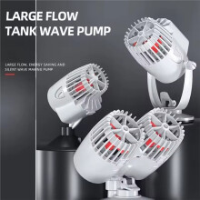 3W Wavemaker Wave Maker for Aquarium Fish Tank, Submersible Aerobic Water Circulation Pump, Quiet Adjustable EU Plug