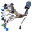 Wiring Harness for - ELV Lock Testing Platform Plug and  Full-Function Key Matching Platform for VVDI 1