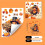 Glitter Fall Window Clings - Stunning Autumn Thanksgiving Decor for Your Home 4