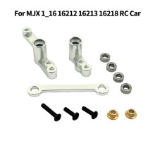 RC Car Upgrade Steering Assembly Kit for MJX 1/16 16212 16213 16218 RC Car Upgrade Accessories Silver