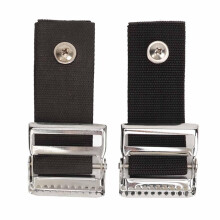 2Pcs Cart Bag Rack Strap Buckle Cart Bag Strap Buckle Universal Adjustable Holder Bracket Buckle for E Z