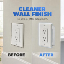 25 Pcs Wall Plate Spacers, Electrical Outlet Spacers for Wall  Outlets, Electrical Box Spacers for Recessed Boxes
