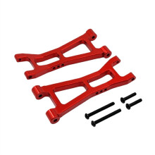 RC-Car-Upgrade-Kit: Hinterer Unterer Querlenker für MJX 1/16 16213 16218 16207 RC-Car-Upgrade-Zubehör Rot