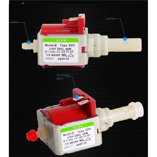 EP5 Solenoid Vibratory Water Pump 230V 48W,for   Gaggia Espresso Machine 1