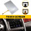 4-Pin-Touchscreen-Glas-Digitizer 8"-Radio-Navigation für   Focus DC3T-18B955-FA 2