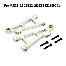 RC Car Upgrade Front Lower Control Arm Kit for MJX 1/16 16212 16213 16218 RC Car Upgrade Accessories Silver