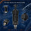 Heavy-Duty Grease Fitting Cleaner Tool Clear Blocked Lubrication Lines Grease Fitting Unclogging Tool with 2 Adapter 2