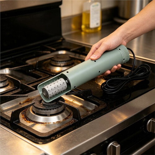 Electric Coconut Meat Grater for Home Use, Efficient -Proof Coconut Shredder Tool for Kitchen Use EU Plug 1