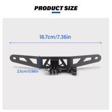 Windshield Camera Mount Bracket for F900XR F 900 XR 2020-2026 for Action Camera Holder Support Bar Part Black
