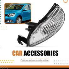 1Pair Left / Right Mirror Steering Side Turn Signal Light Reverse Signal Light 261600509R for Logan Sandero II