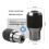 2Pcs Adjustable Tap Socket 3/8" for 6-1/4" & 1/4"-1/2" Taps Low Profile Threading for Hand Ratchets and Wrenches 3
