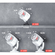 3W Wavemaker Wave Maker for Aquarium Fish Tank, Submersible Aerobic Water Circulation Pump, Quiet Adjustable US Plug