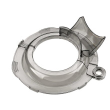 Pouring Shield for Tilt Stand Mixer 4.5-5 Qt Bowl,Fully Enclosed Guard with Flip Top Funnel