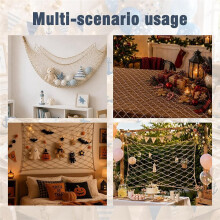 Decorazioni A Rete per Feste, Runner da Tavola In Rete Decorativa per Decorazioni Murali, Sfondi Fotografici, Feste e Lavoretti DIY.