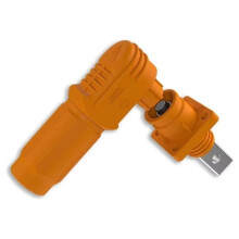 IP67 Energieopslagconnectorstekker 120A Enkeladerig Voedingsaansluitblok Sensor Doorsteekadapter B