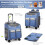 Pet Carrier Backpack Stroller – Cat & Dog Carrying Backpack with Stroller Mode 3