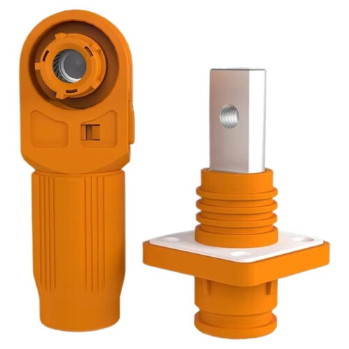 IP67  Storage Connector Plug 120A Single Core Power Terminal Block Sensor Through Wall Power Adapter B