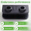 4Pcs Canopy Tent Replacement Connector Tent Replacement Parts Rectangular Bracket Truss Connector 4