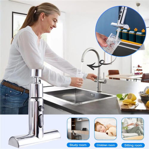 Kitchen Faucet  Replacement with 3 Modes Pull Down,Female Thread 22mm Kitchen Faucet ,Sink-Sprayer Replacement B 2