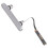 Camera Control Button Flex Cable for  17 Pro Max Middle Frame Side Button Replacement Repair Parts Silver 2