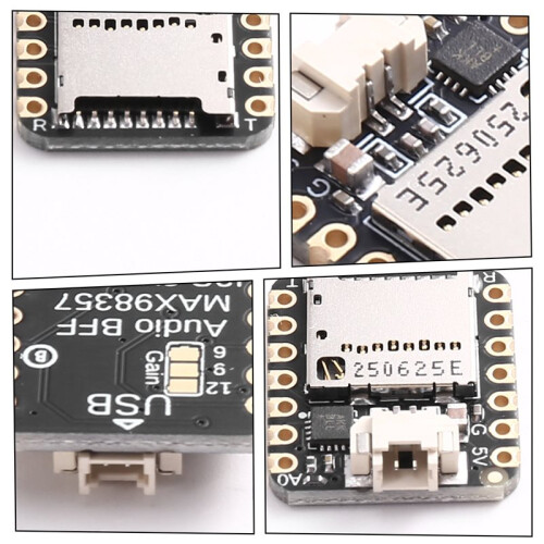 Audio BFF Add- Board MAX98357 Speaker Extension Board for QT Py Development Board 1